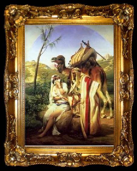 framed  unknow artist Arab or Arabic people and life. Orientalism oil paintings 184, ta009-2
